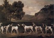Foxhounds in a Landscape